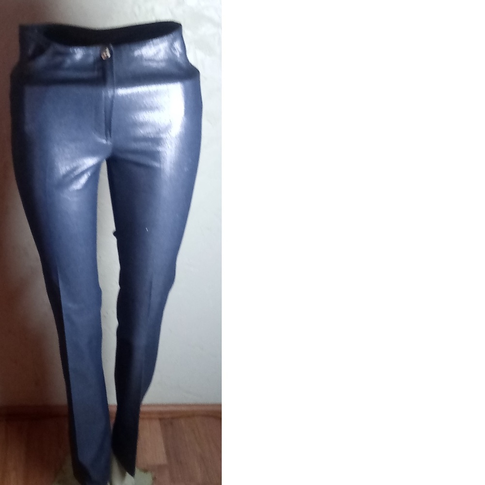 Morgan New Flamboyant Silver Pants Gray Size 38(S)